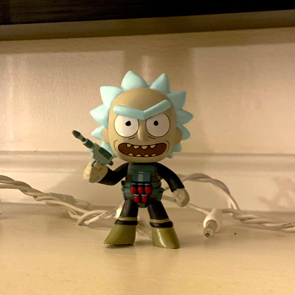 Rick With Weapon Rick & Morty Mystery Mini Funko Pop Vinyl 1 Of 12 Opened Target